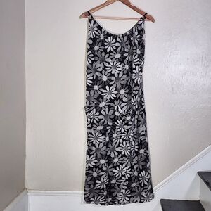 Bimba Y Lola Black and White Floral Dress